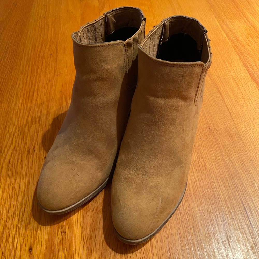 ⭐️2/15$ Women's Tan Ankle Boots